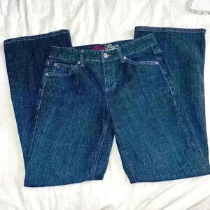 Tommy Hilfiger American Hope Classic Rise Bootcut Blue Denim Jeans Size 6R